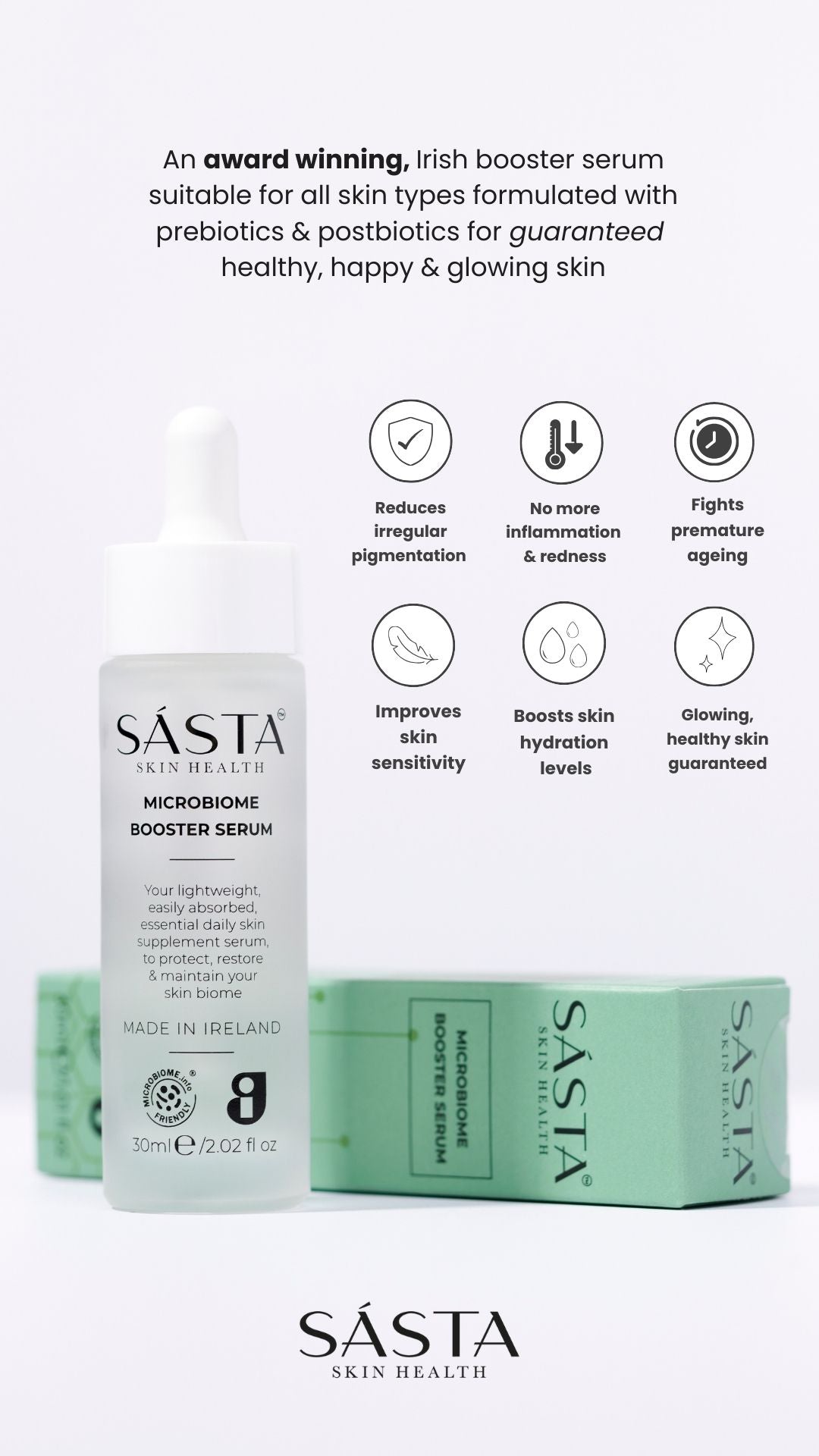 SÁSTA Microbiome Booster Serum