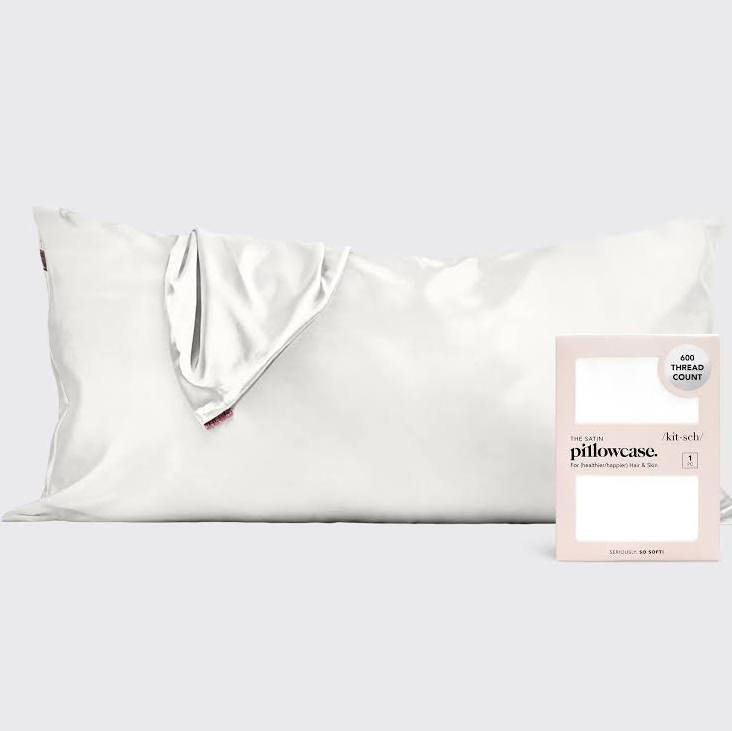 SATIN PILLOWCASE ivory